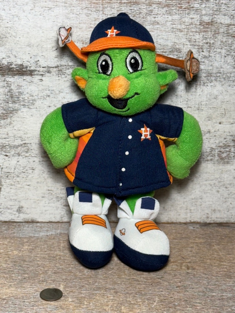 Prizes MLB Houston Astros #00 Orbit Mascot Stuffed Animals Plush 8"x5"
